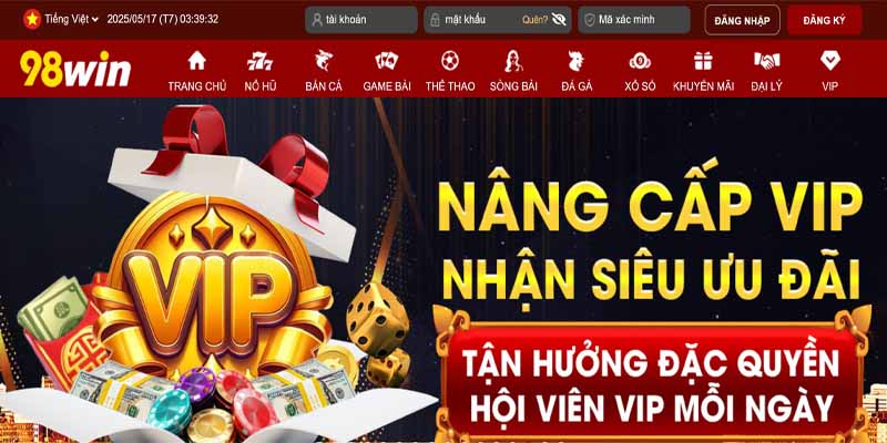 Đăng nhập 98WIN và những yêu cầu khi thực hiện